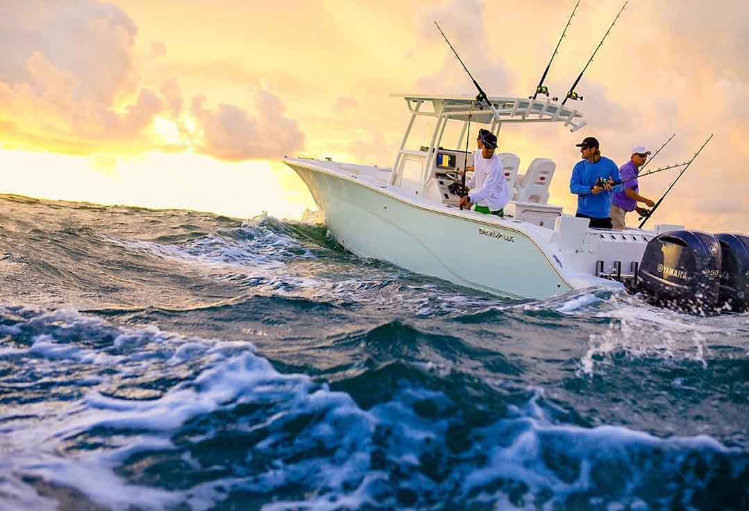 Boat cruises during Key West Lobstering  Charter